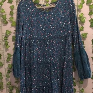 Girls flowery dress